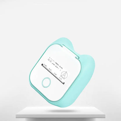 Portable Mini Thermal Label Printer Home Photo Printer Student 3x